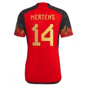 Belgien Dries Mertens #14 Hemmatröja VM 2022 Kortärmad
